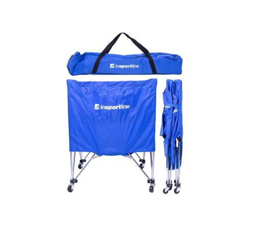 Візок для зберігання м'ячів inSPORTline BC8200, синій Візок для зберігання м'ячів inSPORTline BC8200, синій