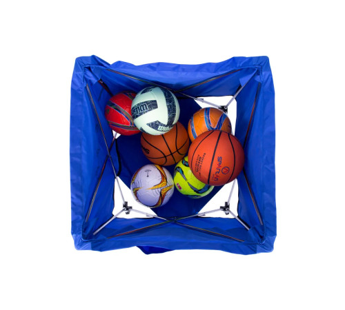 Візок для зберігання м'ячів inSPORTline BC8200, синій Візок для зберігання м'ячів inSPORTline BC8200, синій