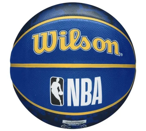 М'яч баскетбольний в подарунковій коробці + насос Wilson NBA TEAM TIEDYE BSKT GS WARRIORS розмір 7