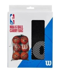 Сітка для м'ячів Wilson W NBA 6 BALL MESH CARRY BAG BK, чорна