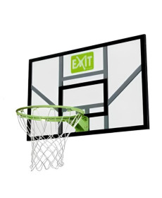 Щит баскетбольний Exit Galaxy 45 см, чорно-зелений