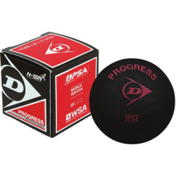 М'ячі для сквошу Dunlop Progress 12 шт, чорні