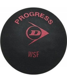М'ячі для сквошу Dunlop Progress 3 шт, чорні