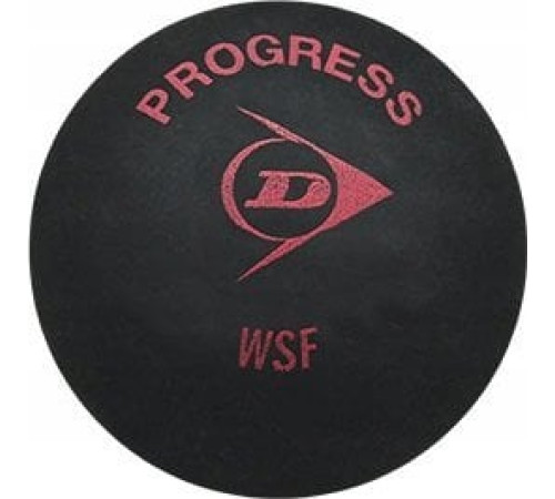 М'ячі для сквошу Dunlop Progress 3 шт, чорні М'ячі для сквошу Dunlop Progress 3 шт, чорні