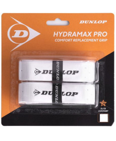 Обмотка для сквош-ракетки Dunlop Hydramax PRO 2 шт, біла