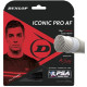 Сітка для сквош-ракетки Dunlop Iconic PRO AF 18G 10M, чорна