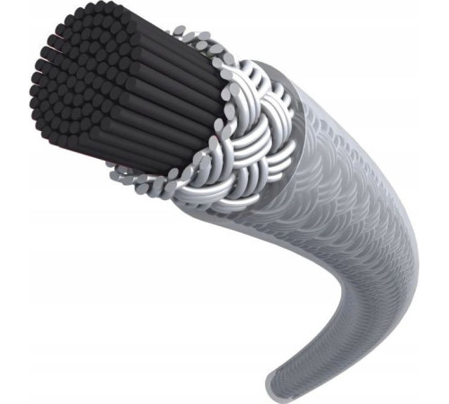 Струни для сквошу Dunlop Iconic Power, чорні Струни для сквошу Dunlop Iconic Power, чорні