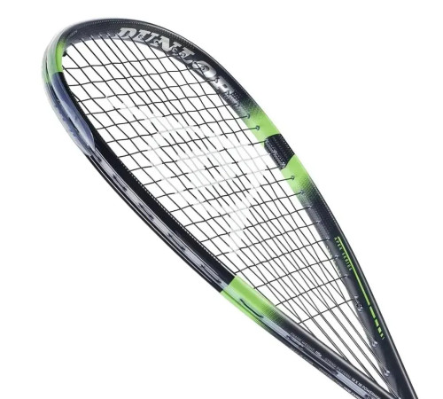 Ракетка для сквошу Dunlop APEX INFINITY NH, чорно-зелена