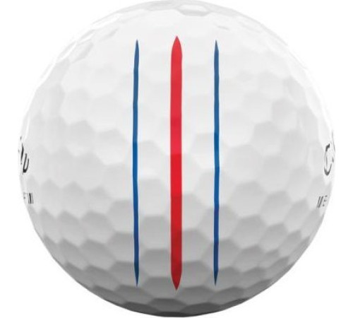 М'ячі для гольфу Callaway Erc Soft Triple Track 2023 12 шт, білі М'ячі для гольфу Callaway Erc Soft Triple Track 2023 12 шт, білі