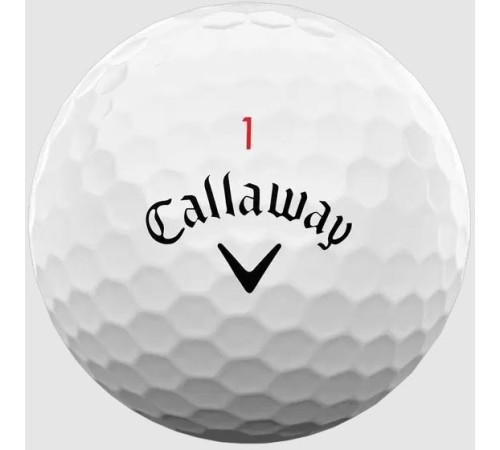 М'ячі для гольфу Callaway Chrome Soft X LS 12 шт, білі М'ячі для гольфу Callaway Chrome Soft X LS 12 шт, білі
