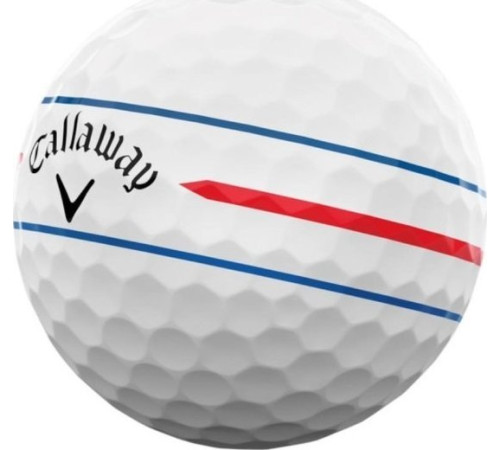 М'ячі для гольфу Callaway Chrome Tour Triple Track 12 шт, білі М'ячі для гольфу Callaway Chrome Tour Triple Track 12 шт, білі