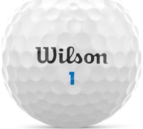 М'ячі для гольфу Wilson Tour Velocity Accuracy 15 шт, білі М'ячі для гольфу Wilson Tour Velocity Accuracy 15 шт, білі