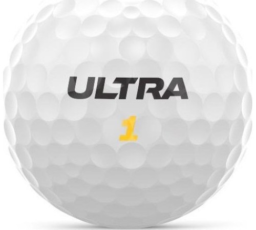 М'ячі для гольфу Wilson ULTRA Distance 2023 15 шт, жовті М'ячі для гольфу Wilson ULTRA Distance 2023 15 шт, жовті