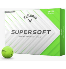 М'ячі для гольфу Callaway Supersoft 12 шт, зелені
