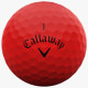 М'ячі для гольфу Callaway Supersoft 12 шт, червоний