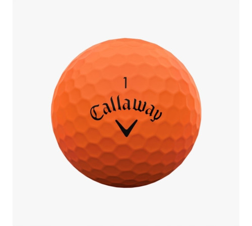 М'ячі для гольфу Callaway Supersoft 12 шт, помаранчеві М'ячі для гольфу Callaway Supersoft 12 шт, помаранчеві
