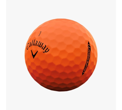 М'ячі для гольфу Callaway Supersoft 12 шт, помаранчеві М'ячі для гольфу Callaway Supersoft 12 шт, помаранчеві