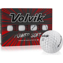 М'ячі для гольфу Volvik Power Soft 12 шт, білі