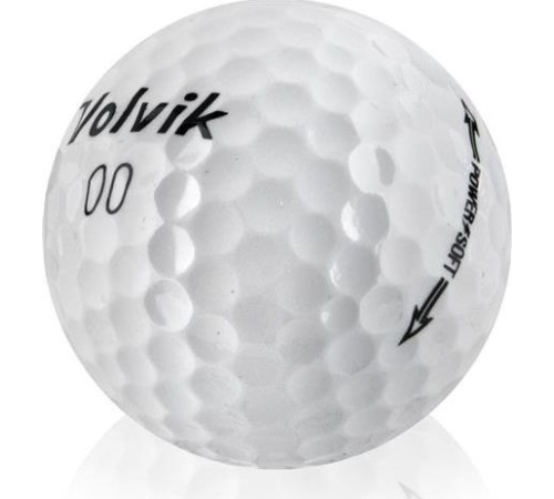 М'ячі для гольфу Volvik Power Soft 12 шт, білі М'ячі для гольфу Volvik Power Soft 12 шт, білі