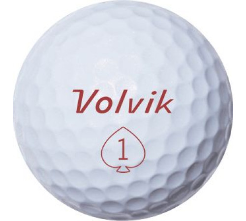 М'ячі для гольфу Volvik Tour S4 12 шт, білі М'ячі для гольфу Volvik Tour S4 12 шт, білі