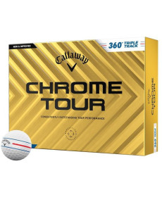 М'ячі для гольфу Callaway Chrome Tour TripleTrack 360 12 шт, білі