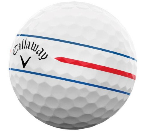 М'ячі для гольфу Callaway Chrome Tour TripleTrack 360 12 шт, білі М'ячі для гольфу Callaway Chrome Tour TripleTrack 360 12 шт, білі