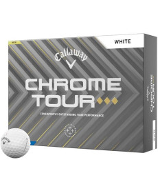 М'ячі для гольфу Callaway Chrome Tour Triple Diamond 2025 12 шт, білі