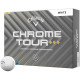 М'ячі для гольфу Callaway Chrome Tour Triple Diamond 2025 12 шт, білі