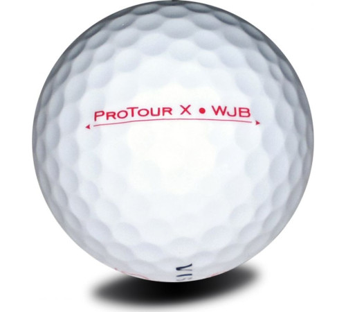 М'ячі для гольфу Vision PRO-TOUR X * WJB 12 шт, біло-червоний М'ячі для гольфу Vision PRO-TOUR X * WJB 12 шт, біло-червоний