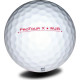 М'ячі для гольфу Vision PRO-TOUR X * WJB 12 шт, біло-червоний