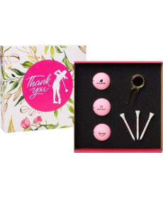 М'ячі для гольфу Toma Thank You Ladies Pack 3 шт, рожеві