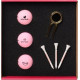 М'ячі для гольфу Toma Thank You Ladies Pack 3 шт, рожеві