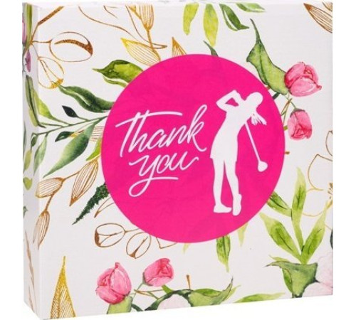 М'ячі для гольфу Toma Thank You Ladies Pack 3 шт, рожеві М'ячі для гольфу Toma Thank You Ladies Pack 3 шт, рожеві