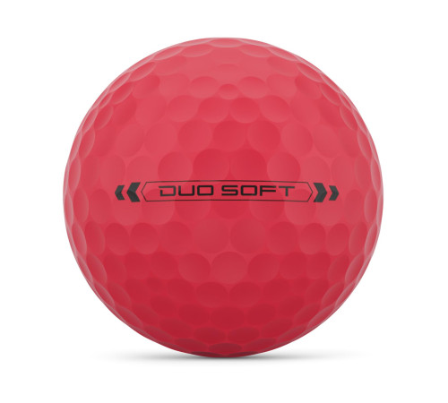М'ячі для гольфу Wilson Staff Duo Soft 2025 12 шт, червоні М'ячі для гольфу Wilson Staff Duo Soft 2025 12 шт, червоні