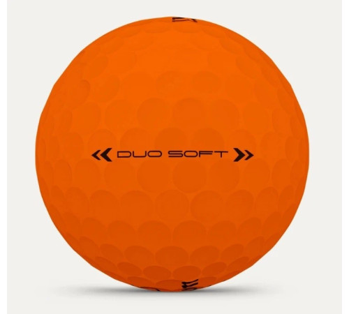 М'ячі для гольфу Wilson Staff Duo Soft 12 шт, помаранчеві М'ячі для гольфу Wilson Staff Duo Soft 12 шт, помаранчеві