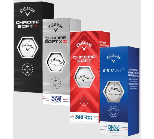 Набір м'ячів для гольфу Callaway Soft 12 шт, білі Набір м'ячів для гольфу Callaway Soft 12 шт, білі