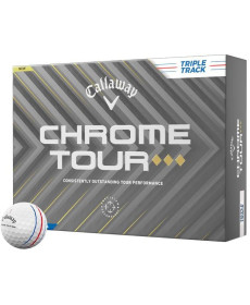 М'ячі для гольфу Callaway Chrome Tour Triple Diamond 2025 12 шт, білі