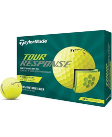 М'ячі для гольфу Taylor Made Tour Response 12 шт, жовті