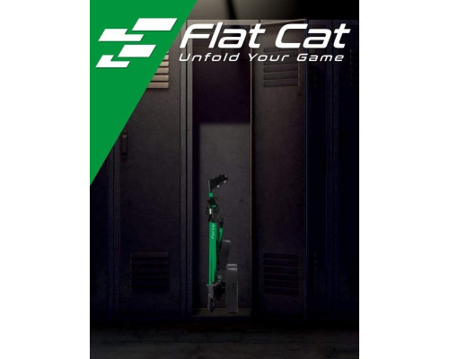 Гольф-кар Flat Cat Tigerline Elektryk сірий