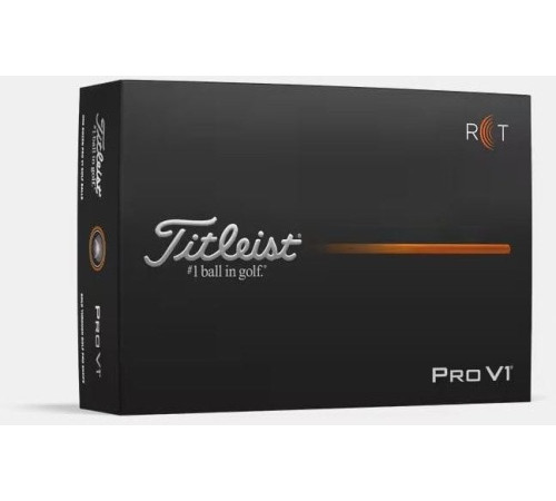 М'ячі для гольфу Titleist Pro V1 RCT 12 шт, білі М'ячі для гольфу Titleist Pro V1 RCT 12 шт, білі