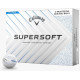 М'ячі для гольфу Callaway Supersoft Splatter 360, 2025 12 шт, біло-синій
