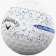 М'ячі для гольфу Callaway Supersoft Splatter 360, 2025 12 шт, біло-синій
