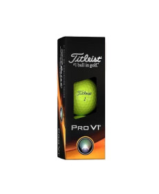 М'ячі для гольфу Titleist Pro V1 3 шт, жовті