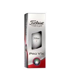М'ячі для гольфу Titleist Pro V1х 3 шт, білі
