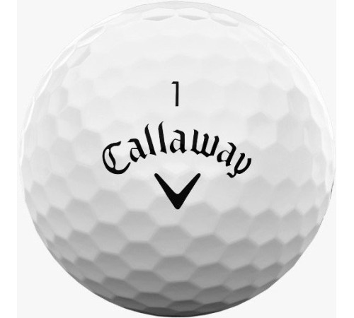 М'ячі для гольфу Callaway Warbird 12 шт, білі М'ячі для гольфу Callaway Warbird 12 шт, білі