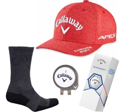 Набір для гольфу Callaway Golfisty E03, різнокольоровий Набір для гольфу Callaway Golfisty E03, різнокольоровий
