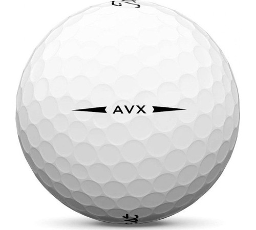 М'ячі для гольфу Titleist AVX 3 шт, білі М'ячі для гольфу Titleist AVX 3 шт, білі
