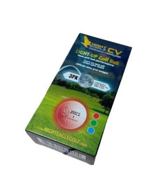 М'ячі для гольфу Premier Glow Night Eagle Led 3 шт, білі