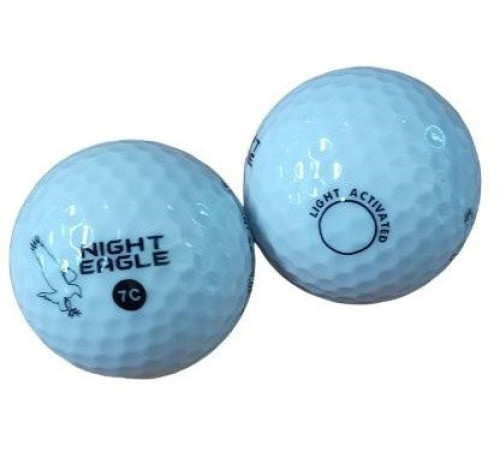 М'ячі для гольфу Premier Glow Night Eagle Led 6 шт, білі М'ячі для гольфу Premier Glow Night Eagle Led 6 шт, білі