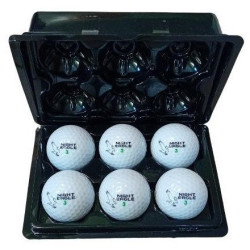 М'ячі для гольфу Premier Glow Night Eagle Led 6 шт, біло-зелені
